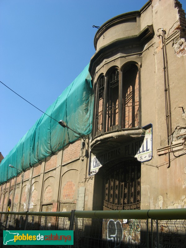 Barcelona - Cristalleries Planell, abans de la reforma (Foto: Albert Esteves, 2010) Barcelona - Cristalleries Planell, abans de la reforma