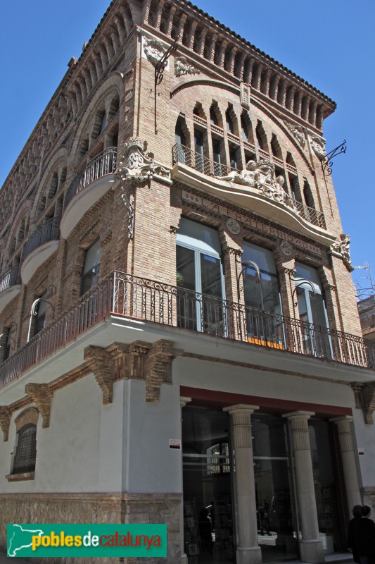 Barcelona - Cooperativa la Fraternitat (Foto: Albert Esteves, 2017) Barcelona - Cooperativa la Fraternitat