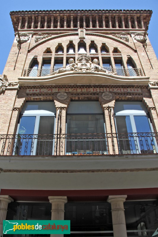 Barcelona - Cooperativa la Fraternitat (Foto: Albert Esteves, 2017) Barcelona - Cooperativa la Fraternitat