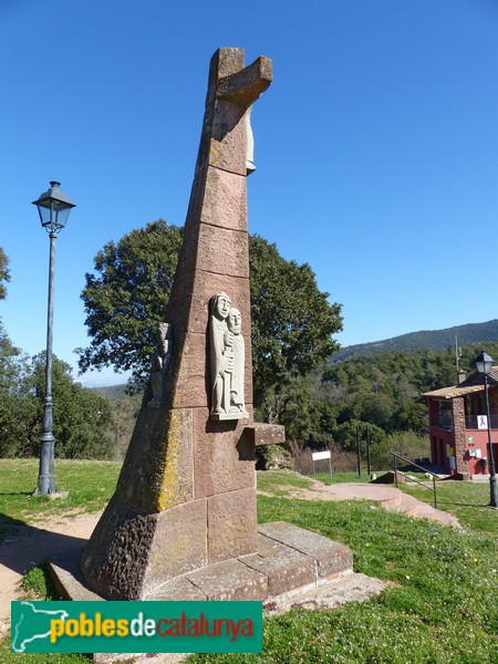 El Brull - Creu de terme