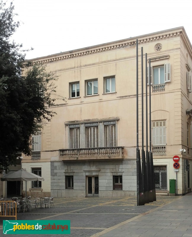 Mataró - Casa de la Vila. Façana posterior (Foto: <i>Anna Salvà</i>, 2017) Mataró - Casa de la Vila. Façana posterior