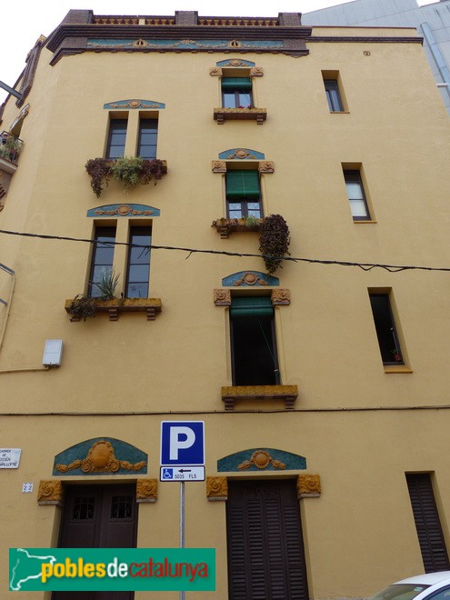 Barcelona - Virgili, 49. Façana Mossèn Quintí Mallofré (Foto: Graciel·la Vidal, 2017) Barcelona - Virgili, 49. Façana Mossèn Quintí Mallofré