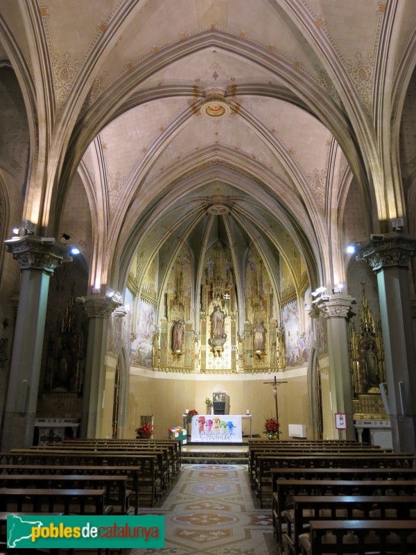 Barcelona - Capella del col·legi de les Teresianes (Foto: <i>Enfo</i>, 2013) Barcelona - Capella del col·legi de les Teresianes