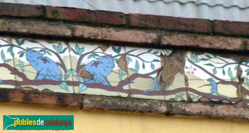 Barcelona - Virgili, 49, detall (Foto: Valentí Pons, 2013) Barcelona - Virgili, 49, detall