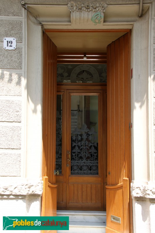 Badalona - Casa Andreu Clarós (Foto: Albert Esteves, 2017) Badalona - Casa Andreu Clarós