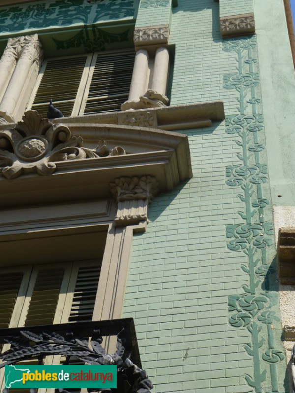 Badalona - Casa Andreu Clarós (Foto: Juan Carlos Varona, 2017) Badalona - Casa Andreu Clarós