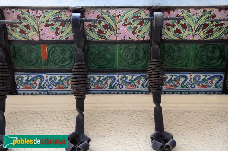 Badalona - Casa Pavillard (Foto: Albert Esteves, 2017) Badalona - Casa Pavillard