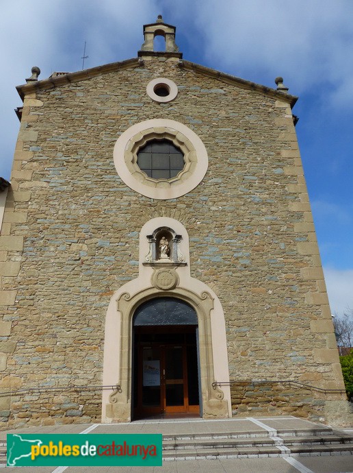 Calldetenes - Església de Nostra Senyora de la Mercè (Foto: Graciel·la Vidal, 2017) Calldetenes - Església de Nostra Senyora de la Mercè