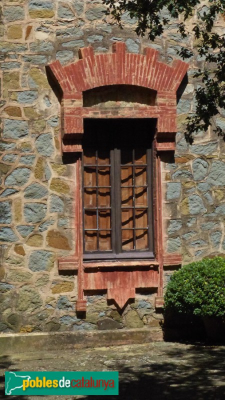 Detall finestra (Foto: Graciel·la Vidal, 2017) Detall finestra