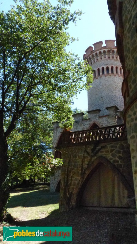 Part posterior galeria coberta (Foto: Graciel·la Vidal, 2017) Part posterior galeria coberta