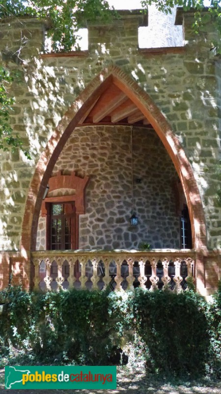 Arc ogival de la galeria (Foto: Graciel·la Vidal, 2017) Arc ogival de la galeria