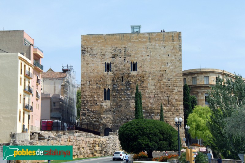 Tarragona - Castell del Rei o de Pilat (Torre del Pretori) (Foto: Albert Esteves, 2017) Tarragona - Castell del Rei o de Pilat (Torre del Pretori)