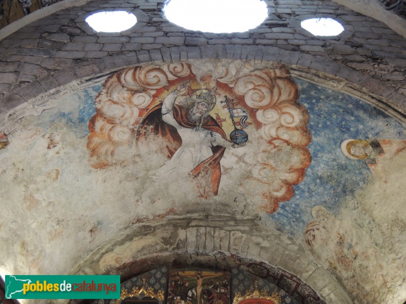 Arties - Església de Santa Maria, pintures del segle XVI (Foto: José Antonio Gil, 2012) Arties - Església de Santa Maria, pintures del segle XVI