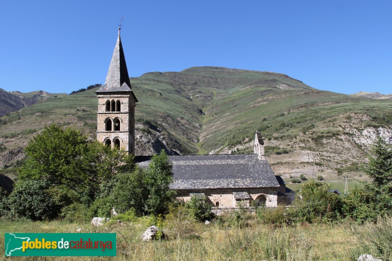 Arties - Església de Santa Maria (Foto: Albert Esteves, 2017) Arties - Església de Santa Maria
