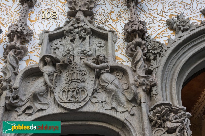 Barcelona - Palau Macaya (Foto: José Aguado, 2017) Barcelona - Palau Macaya