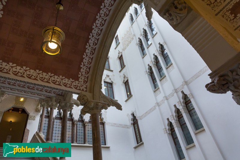 Barcelona - Palau Macaya (Foto: José Aguado, 2017) Barcelona - Palau Macaya