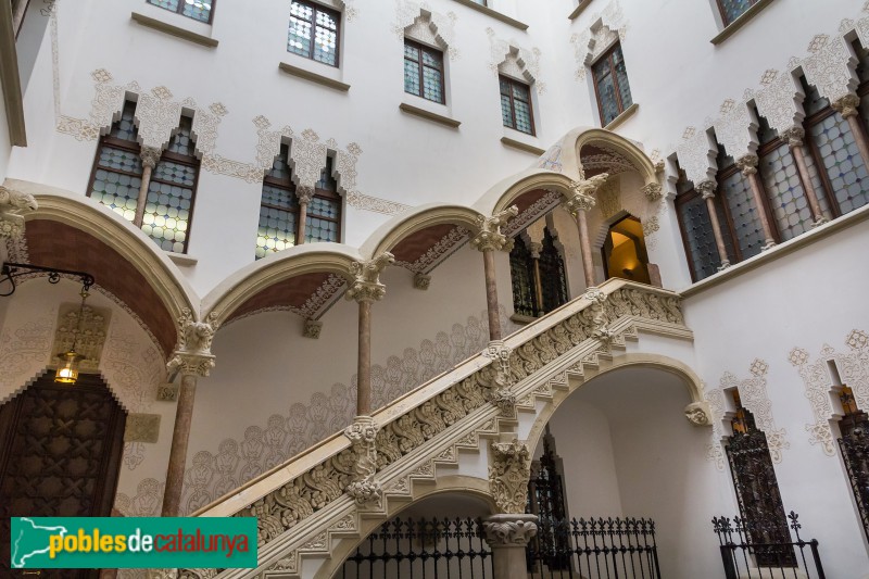 Barcelona - Palau Macaya (Foto: José Aguado, 2017) Barcelona - Palau Macaya