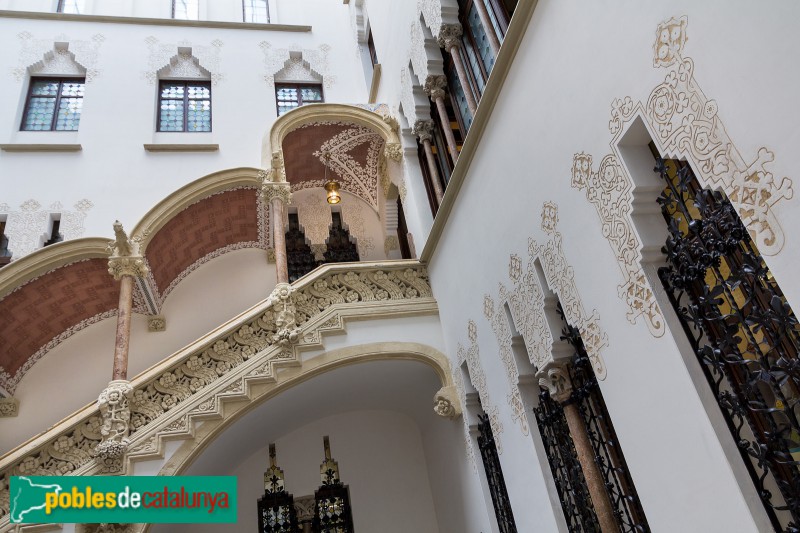 Barcelona - Palau Macaya (Foto: José Aguado, 2017) Barcelona - Palau Macaya