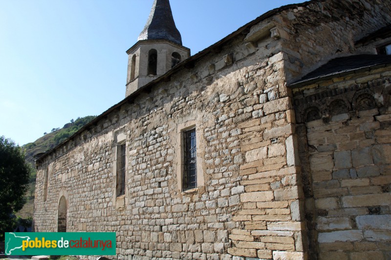 Unha - Església de Santa Eulàlia (Foto: Albert Esteves, 2017) Unha - Església de Santa Eulàlia