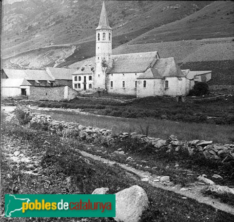 Santuari de Montgarri (Foto: Frederic Bordas -Arxiu C.E.C.-, 1890) Santuari de Montgarri