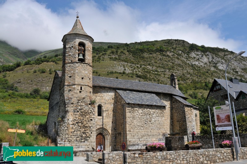 Arties - Església de Sant Joan (Foto: Joan Sànchez Sabé, 2014) Arties - Església de Sant Joan