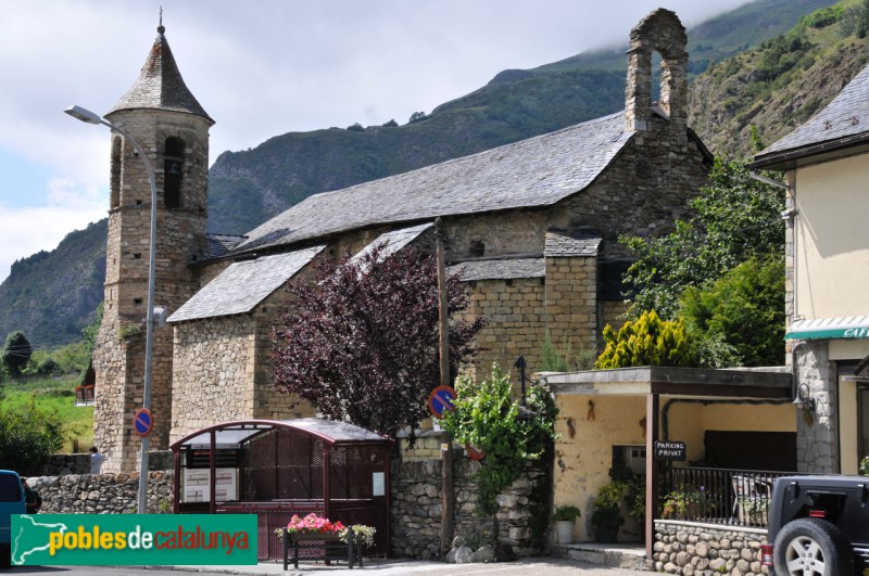 Arties - Església de Sant Joan (Foto: Joan Sànchez Sabé, 2014) Arties - Església de Sant Joan