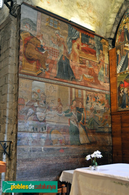 Arties - Església de Santa Maria, interior (Foto: Joan Sànchez Sabé, 2014) Arties - Església de Santa Maria, interior