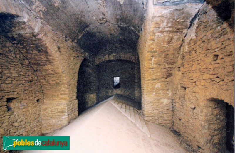 Fonteta - Església de Santa Maria, coberta antiga (Foto: cartell al costat del monument) Fonteta - Església de Santa Maria, coberta antiga