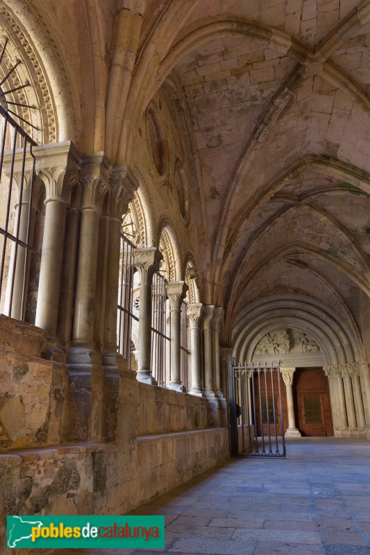 Tarragona - Catedral. Claustre (Foto: José Aguado, 2017) Tarragona - Catedral. Claustre