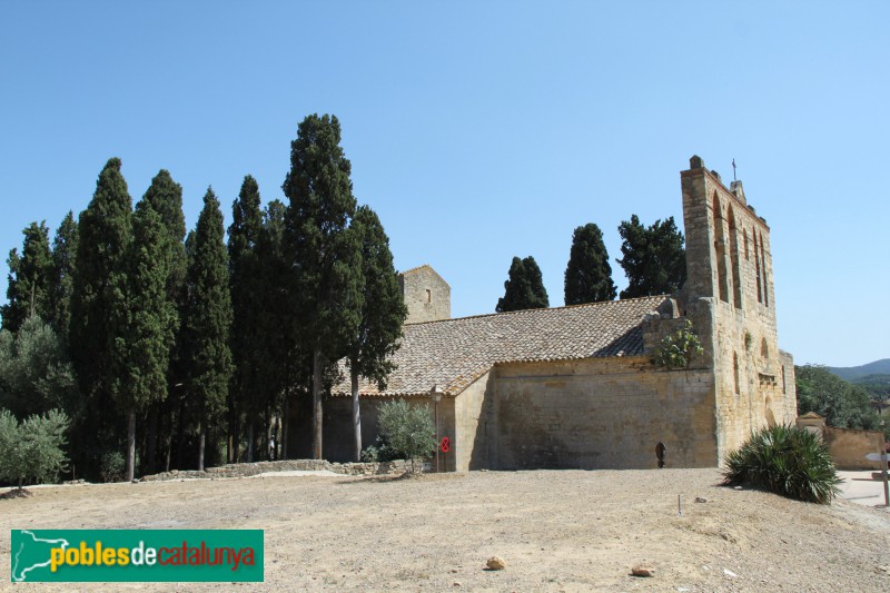Peratallada - Església de Sant Esteve (Foto: Albert Esteves, 2017) Peratallada - Església de Sant Esteve