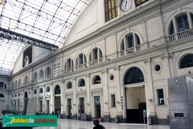 Barcelona - Estació de França (Foto: Albert Esteves, 2017) Barcelona - Estació de França