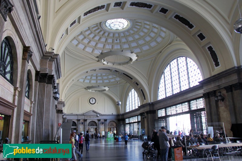 Barcelona - Estació de França (Foto: Albert Esteves, 2017) Barcelona - Estació de França