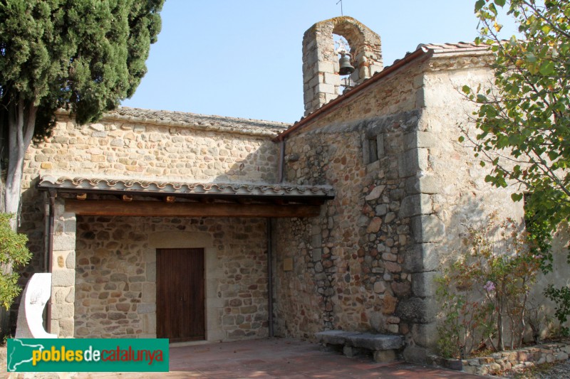 Santa Cristina d'Aro - Església de Santa Maria de Bell-lloc (Foto: Albert Esteves, 2017) Santa Cristina d'Aro - Església de Santa Maria de Bell-lloc
