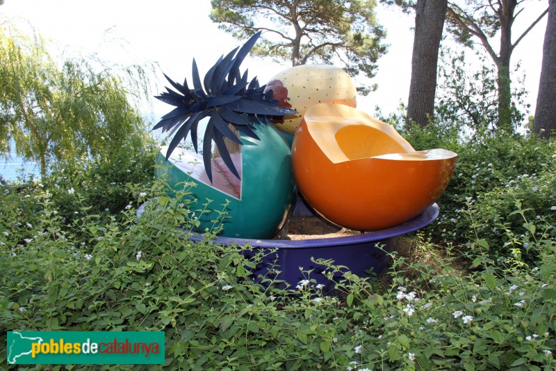 Palafrugell - Cap Roig, Platón, d'Ana Mercedes Hoyos (Foto: Albert Esteves, 2017) Palafrugell - Cap Roig, Platón, d'Ana Mercedes Hoyos