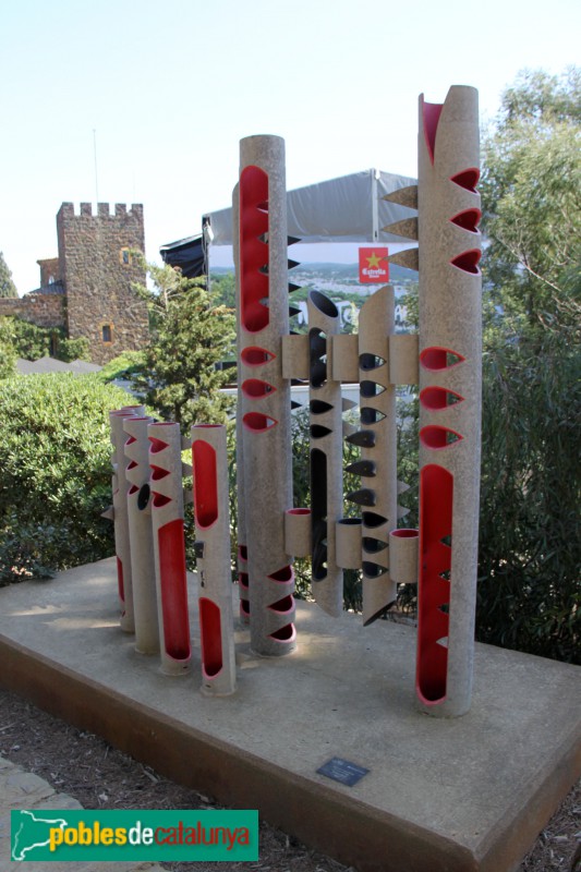 Palafrugell - Cap Roig, Sense títol, de Moisés Villèlia (Foto: Albert Esteves, 2017) Palafrugell - Cap Roig, Sense títol, de Moisés Villèlia