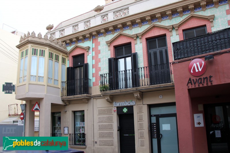 Canet de Mar - Casa Yglesias (Foto: Albert Esteves, 2017) Canet de Mar - Casa Yglesias