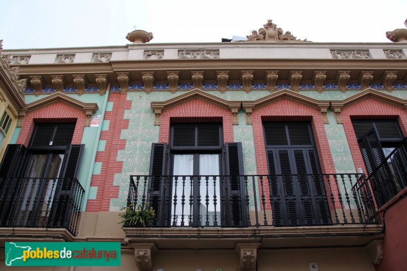 Canet de Mar - Casa Yglesias (Foto: Albert Esteves, 2017) Canet de Mar - Casa Yglesias