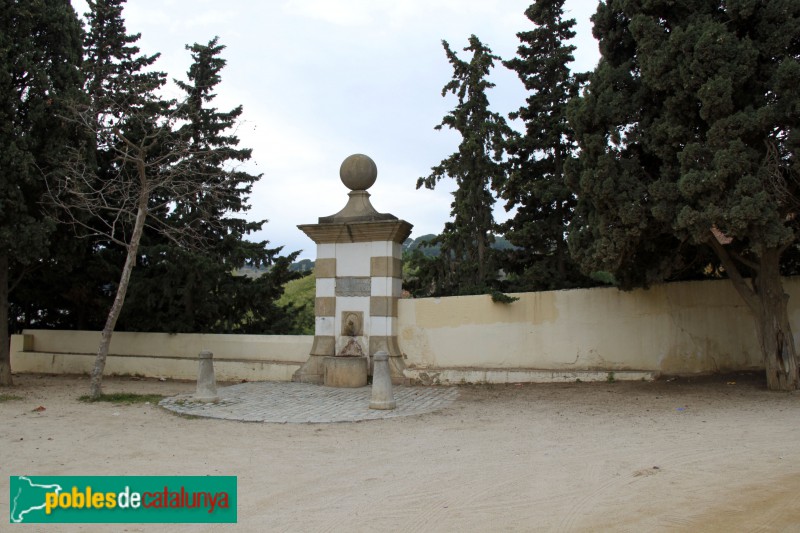 Canet de Mar - Font del santuari de la Misericòrdia (Foto: Albert Esteves, 2017) Canet de Mar - Font del santuari de la Misericòrdia