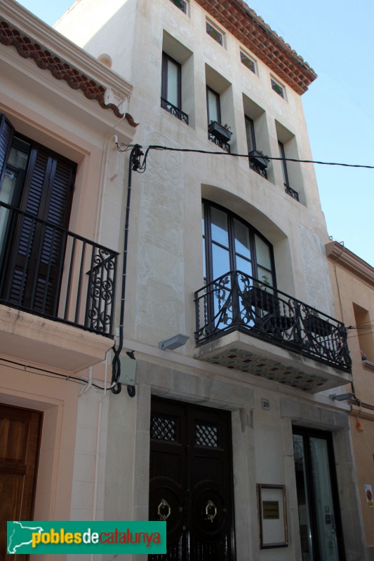 Canet de Mar - Casa Juli Font (Foto: Albert Esteves, 2017) Canet de Mar - Casa Juli Font