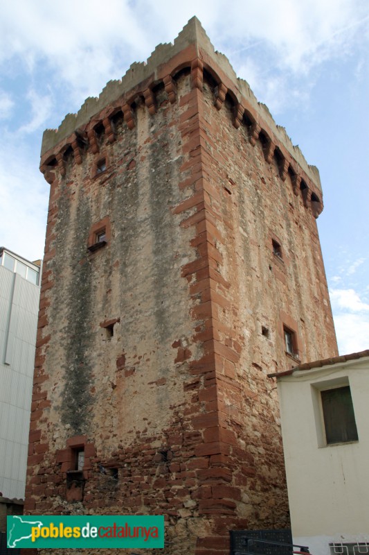 Castelldefels - Torre Climent Savall (Foto: Albert Esteves, 2018) Castelldefels - Torre Climent Savall