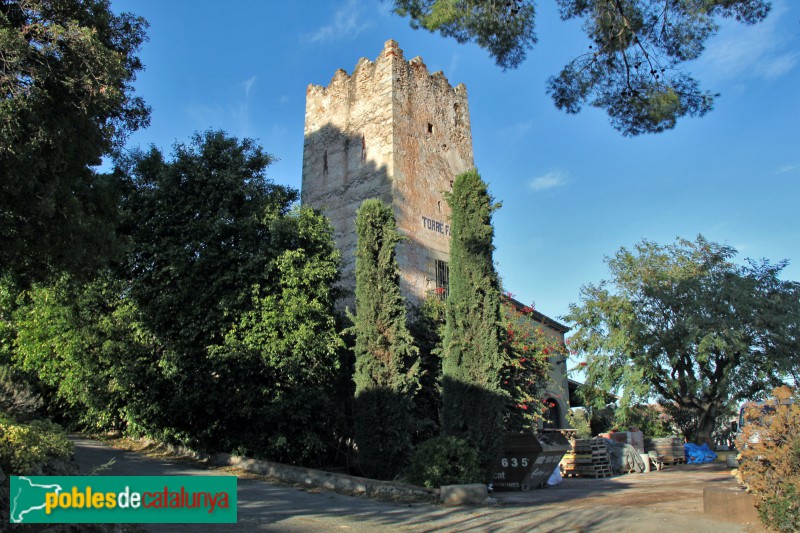Castelldefels - Torre Fael (Foto: Albert Esteves, 2018) Castelldefels - Torre Fael