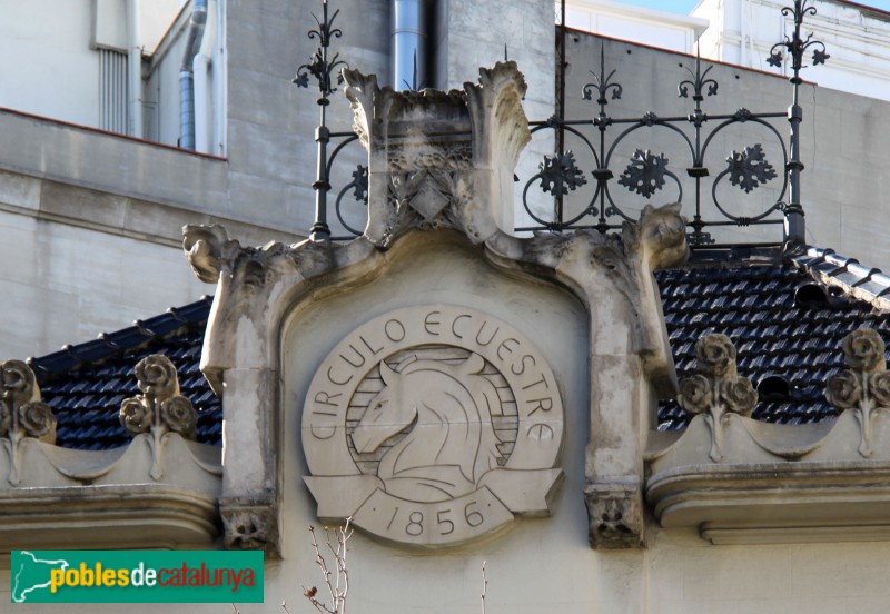 Barcelona - Círculo Ecuestre (Foto: Albert Esteves, 2018) Barcelona - Círculo Ecuestre