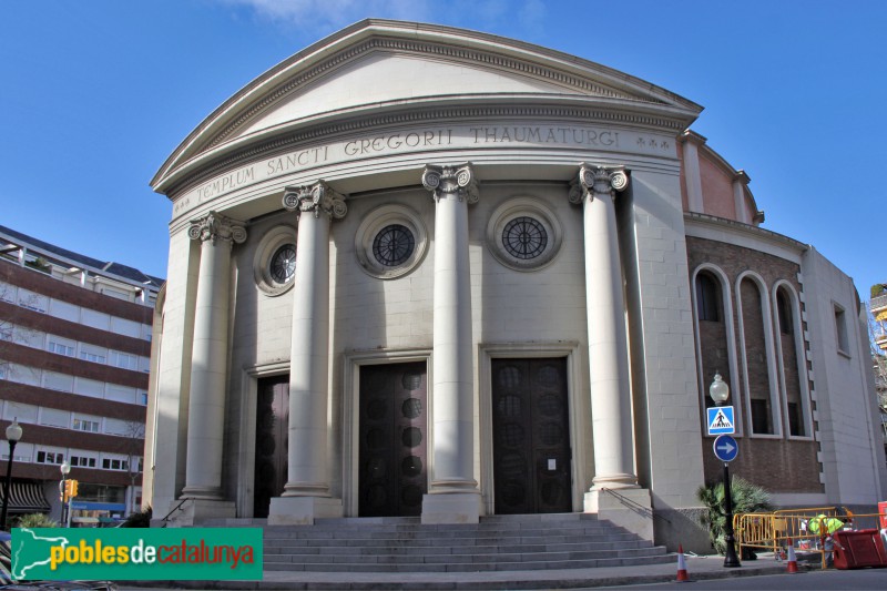Barcelona - Església de Sant Gregori Taumaturg (Foto: Albert Esteves, 2018) Barcelona - Església de Sant Gregori Taumaturg