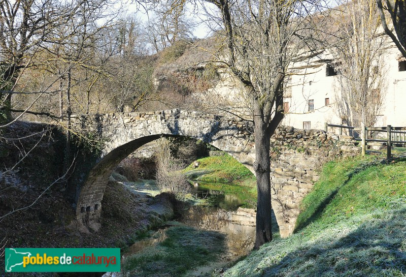Castellcir - Pont d'Esplugues (Foto: Alberto González Rovira, 2018) Castellcir - Pont d'Esplugues