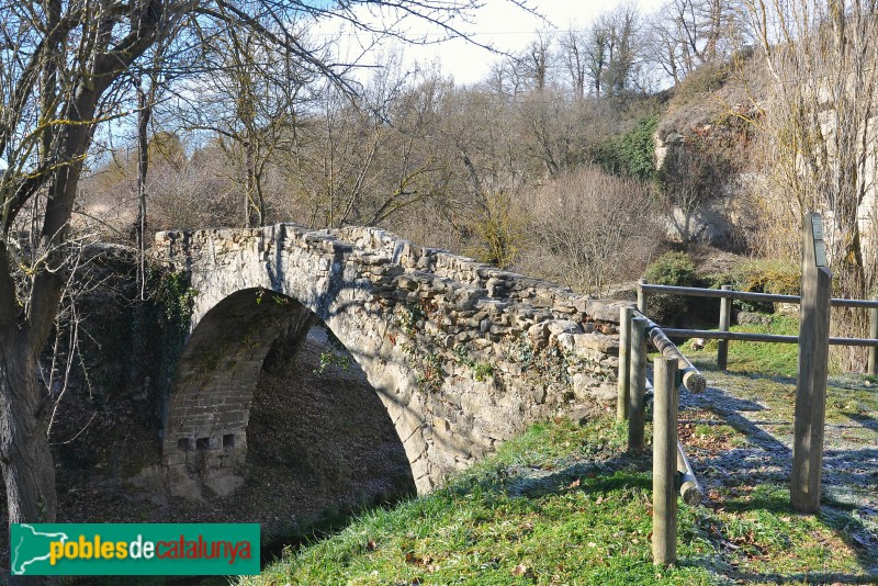 Castellcir - Pont d'Esplugues (Foto: Alberto González Rovira, 2018) Castellcir - Pont d'Esplugues