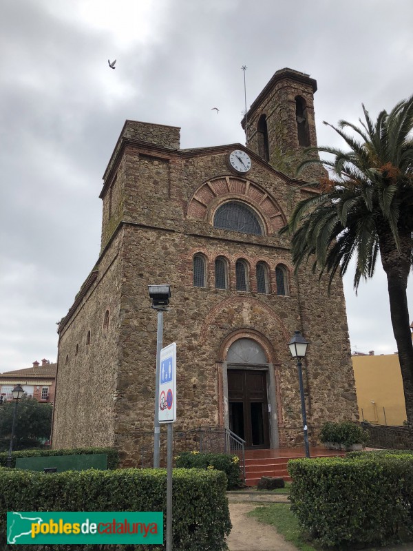 Palafolls - Església de Santa Maria Assumpta (Foto: Eloy Guirao, 2018) Palafolls - Església de Santa Maria Assumpta