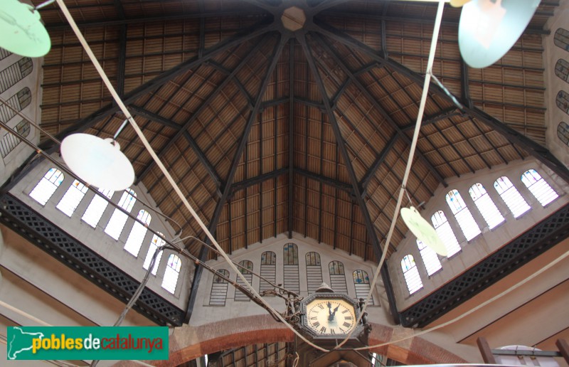 Barcelona - Mercat de Galvany (Foto: Albert Esteves, 2018) Barcelona - Mercat de Galvany
