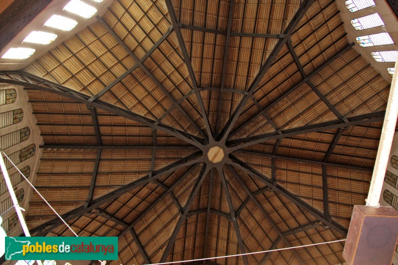 Barcelona - Mercat de Galvany (Foto: Albert Esteves, 2018) Barcelona - Mercat de Galvany