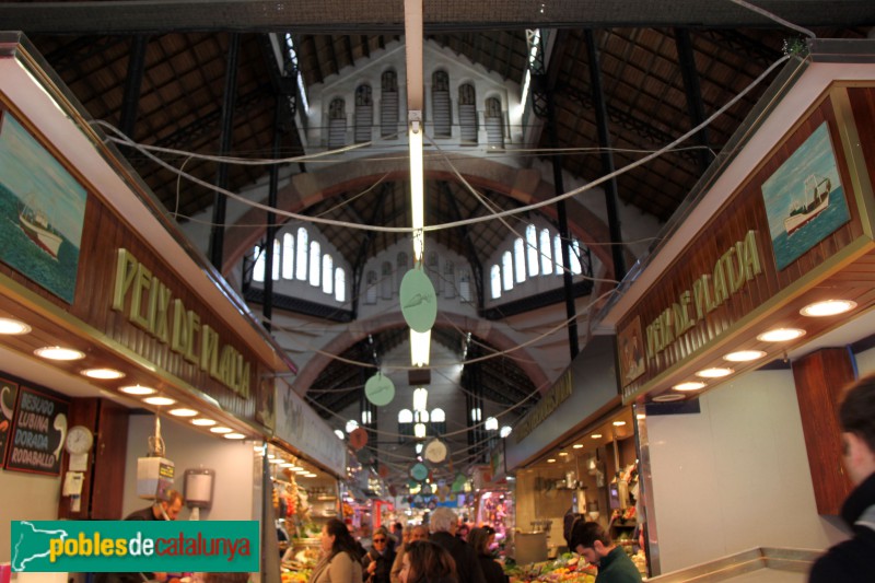 Barcelona - Mercat de Galvany (Foto: Albert Esteves, 2018) Barcelona - Mercat de Galvany
