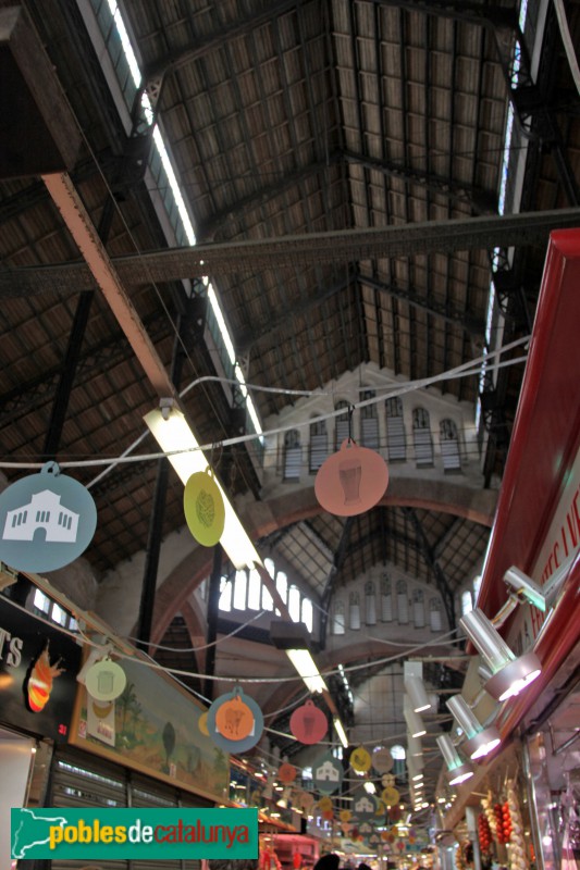 Barcelona - Mercat de Galvany (Foto: Albert Esteves, 2018) Barcelona - Mercat de Galvany